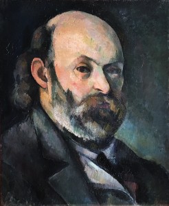 Поль Сезанн - Автопортрет, ок. 1885 (холст, масло - Пушкинский музей МСК)