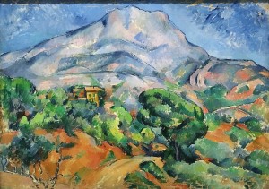 Поль Сезанн - Гора Сен-Виктуар. ок. 1896-97 гг. (холст, масло - гос. Эрмитаж, колл. И. А. Морозова)