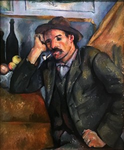 Поль Сезанн - Курильщик, ок. 1890-92 г. (холст, масло - гос. Эрмитаж, колл. И. А. Морозова)