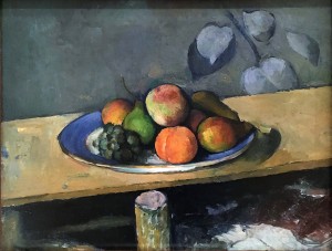 Поль Сезанн - Яблоки, персики, груши и виноград, ок. 1879-80 гг. (холст, масло - гос. Эрмитаж, колл. И. А. Морозова)