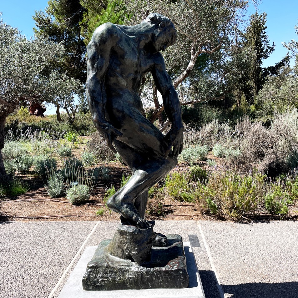 Огюст Роден — Адам, 1880 (бронза)