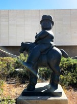 Фернандо Ботеро — Всадник, 1992 (бронза)