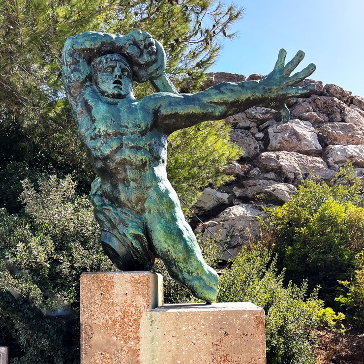 Эмиль Антуан Бурдель — Фрагмент монтобанского монумента, 1898 (бронза)