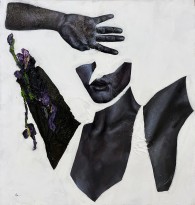 Алёна Гришко — '2021.2', 2021 (деревянная панель, масло, смешанная техника)