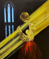 Александра Азовцева — Нотр Дам дю Сабон, 2021 (холст, акрил)