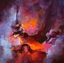 Виктор Назаров — Ни слова больше, 2018 (холст, акрил)