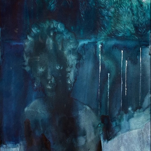 Егор Корягин — На озере, 2020 (бумага, акварель)