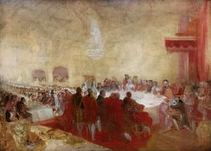 Georg IV at the Provost s Banquet in the Parliament House, Edinburgh 1822
