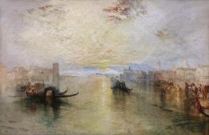 St Benedetto, Looking towards Fusina exhibited 1842