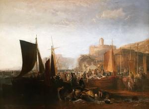 St Mawes at the Pilchard Season exhibited 1812