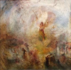 The Angel Standing in the Sun exhibited 1846