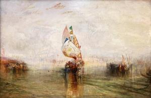 The Sun of Venice Goig to Sea exhibited 1843