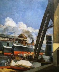 Адриан Хеберт - Монреальский порт, 1925