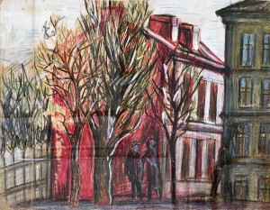 Александр Арефьев - Красный дом, 1962