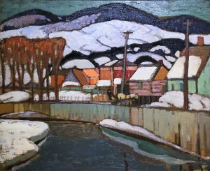 Альберт Генри Робинсон - Зима, Баи-Сент-Поль, 1923