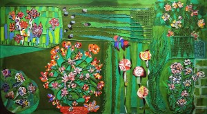 Альфред Пеллан - Зеленый сад, 1958