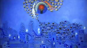 Альфред Пеллан - Синий сад, 1958