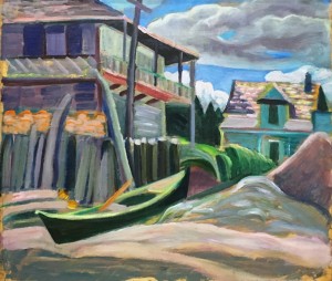 Анни Саваж - Возле Metis Beach, 1930