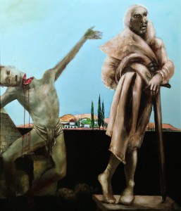 Дитер Вайденбах - Смерть Зигфрида (триптих), 2015, (правая часть, 140х120 см)