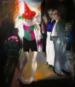 Дитер Вайденбах - Событие (досада), 1978 (холст, масло).