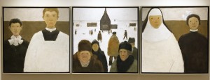 Жан Поль Лемье - Прихожане, триптих, 1972-74