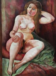 Зигмунд Ландау - Обнаженная, 1922