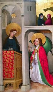 Кёльнская школа - Благовещение, ок.1400 (Торонто)