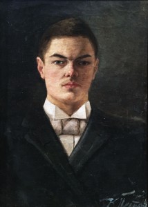 Кузьма Петров-Водкин - Автопортрет, 1890-е