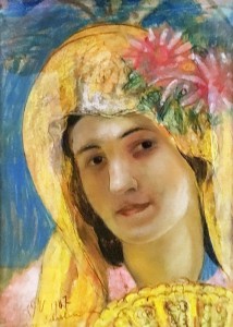 Кузьма Петров-Водкин - Испанка, 1907