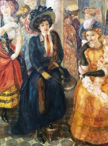 Кузьма Петров-Водкин - Кафе, 1907