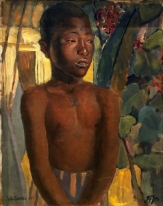 Кузьма Петров-Водкин - Негритенок, 1907