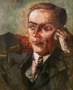 Кузьма Петров-Водкин - Портрет Л. В. Канторовича, 1938