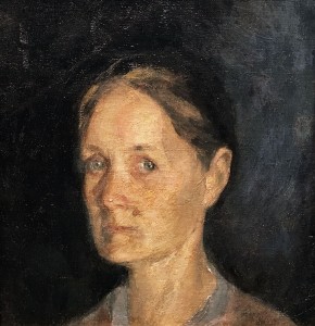 Кузьма Петров-Водкин - Портрет матери, 1903