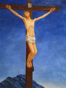Кузьма Петров-Водкин - Распятие, 1920