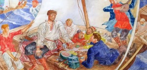 Кузьма Петров-Водкин - Степан Разин, 1918