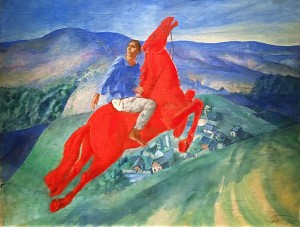 Кузьма Петров-Водкин - Фантазия, 1923