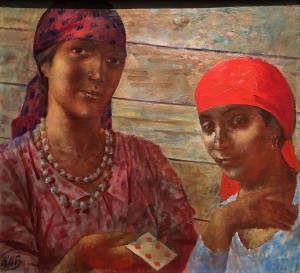 Кузьма Петров-Водкин - Цыганки, 1926-27