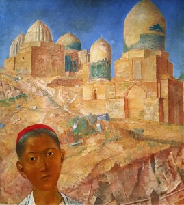 Кузьма Петров-Водкин - Шах-и-Зинда. Самарканд, 1921