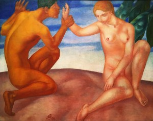 Кузьма Петров-Водкин - Юность, 1913