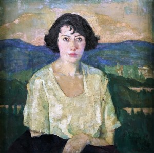 Лилия Торренс Ньютон - Портрет Марселль, 1921