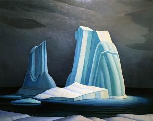 Лорен Харрис -  Айсберги, Дэвис Стрейт, 1930