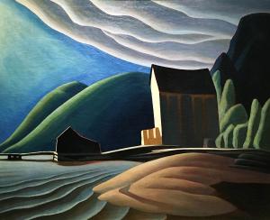 Лорен Харрис - Ледяной дом, Колдвелл, озеро Верхнее, 1923