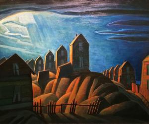 Лорен Харрис - Шахтерские дома, Глэйс Бэй, ок. 1925