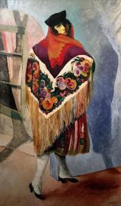 Моисей Кислинг - Испанка, 1919