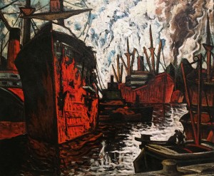 Марк Аурель Фортен - Монреальский порт, 1934-44