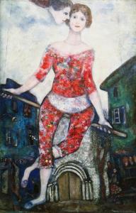 Марк Шагал - Акробат, 1930