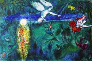 Марк Шагал - Изгнание из рая, 1961