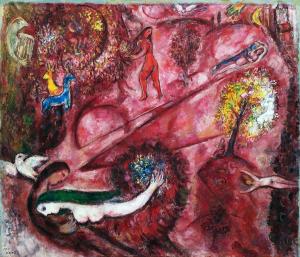 Марк Шагал - Песнь песней I, 1960