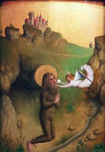 Мастер из Дармштадтера Пасиона - Святой Онуфрий, ок. 1450 (Цюрих)