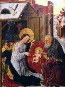 Мастер из Мюхнера - Рождество, ок 1445 (Цюрих)